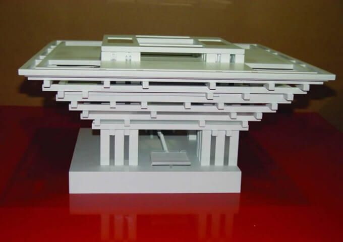 2010上海世博会中国国家馆设计方案模型
